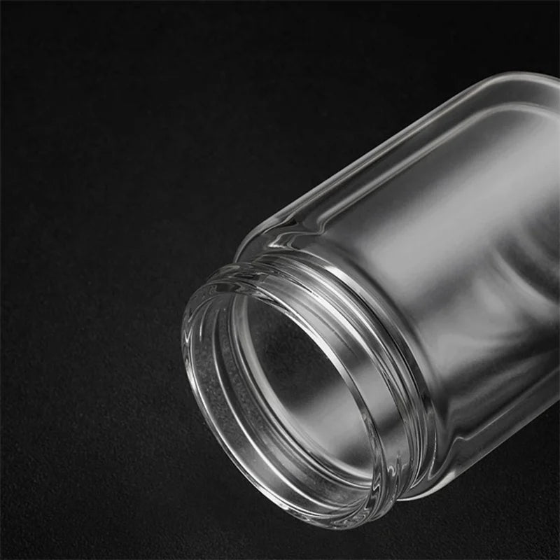 Glass Water Bottle with Tea Infuser