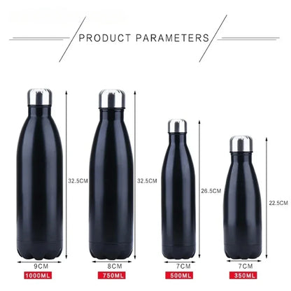 Stainless Steel Vacuum Insulated Bottle Plain